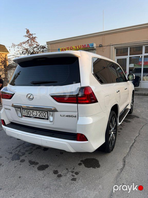 Lexus LX 450d, 4.5 L, 2016 il, 194 600 km — Avtomobillər, Bakı (8)