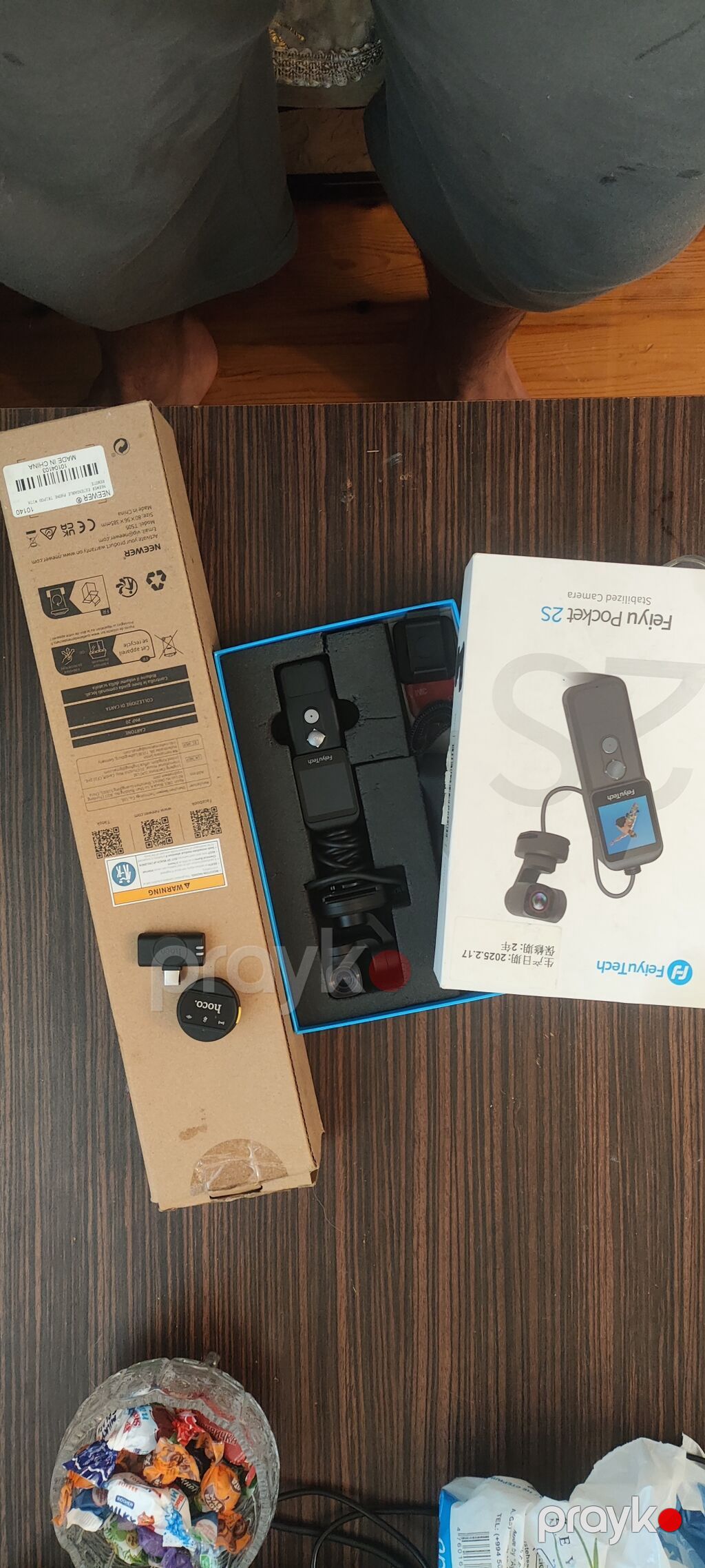 FeiyuTech Feiyu Pocket 2S – Ayrılan Başlıqlı 4K Gimbal Kamera — Video kamera, Bakı (4)