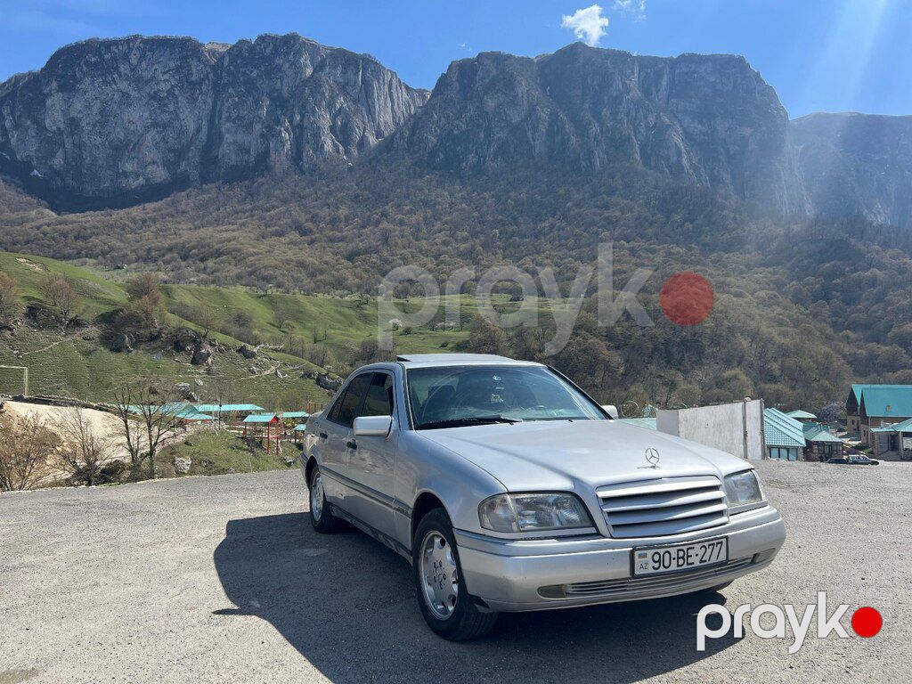 Mercedes C 200, 2.0 L, 1996 il, 447 217 km — Avtomobillər, Sabirabad (7)