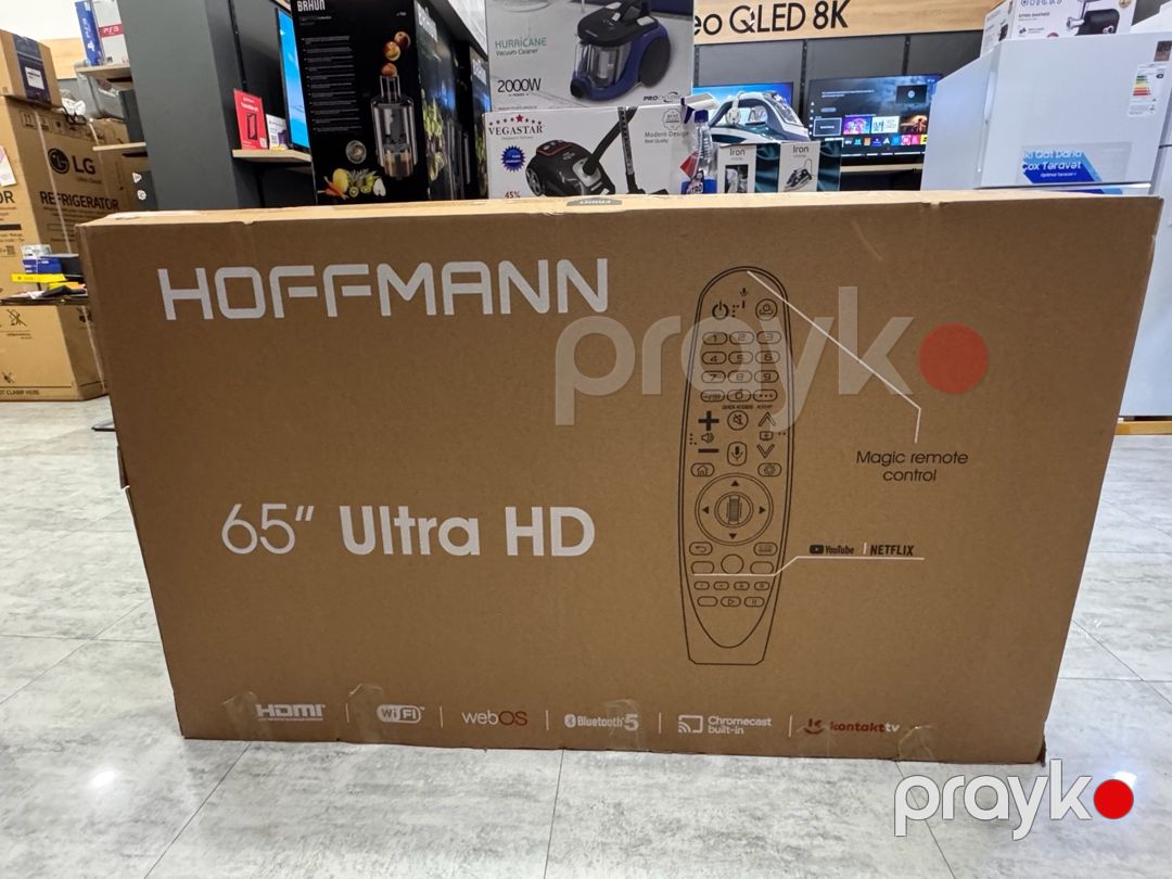 Televizor Hoffmann 65EU8500 — TV və Video, Bakı