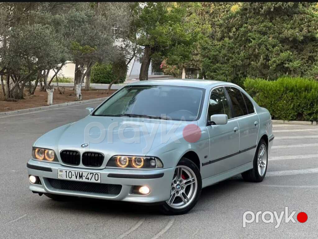 BMW 523, 2.5 L, 1997 il, 504 400 km — Avtomobillər, Bakı (9)