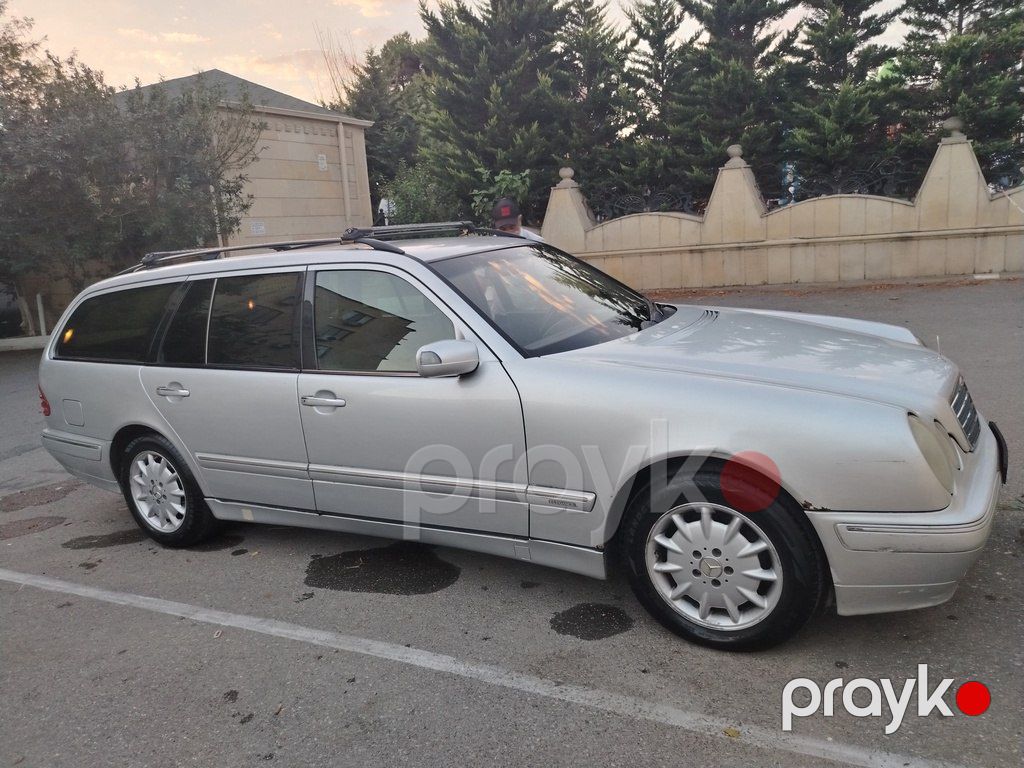 Mercedes E 200, 2.0 L, 2000 il, 345 500 km — Avtomobillər, Bakı (9)