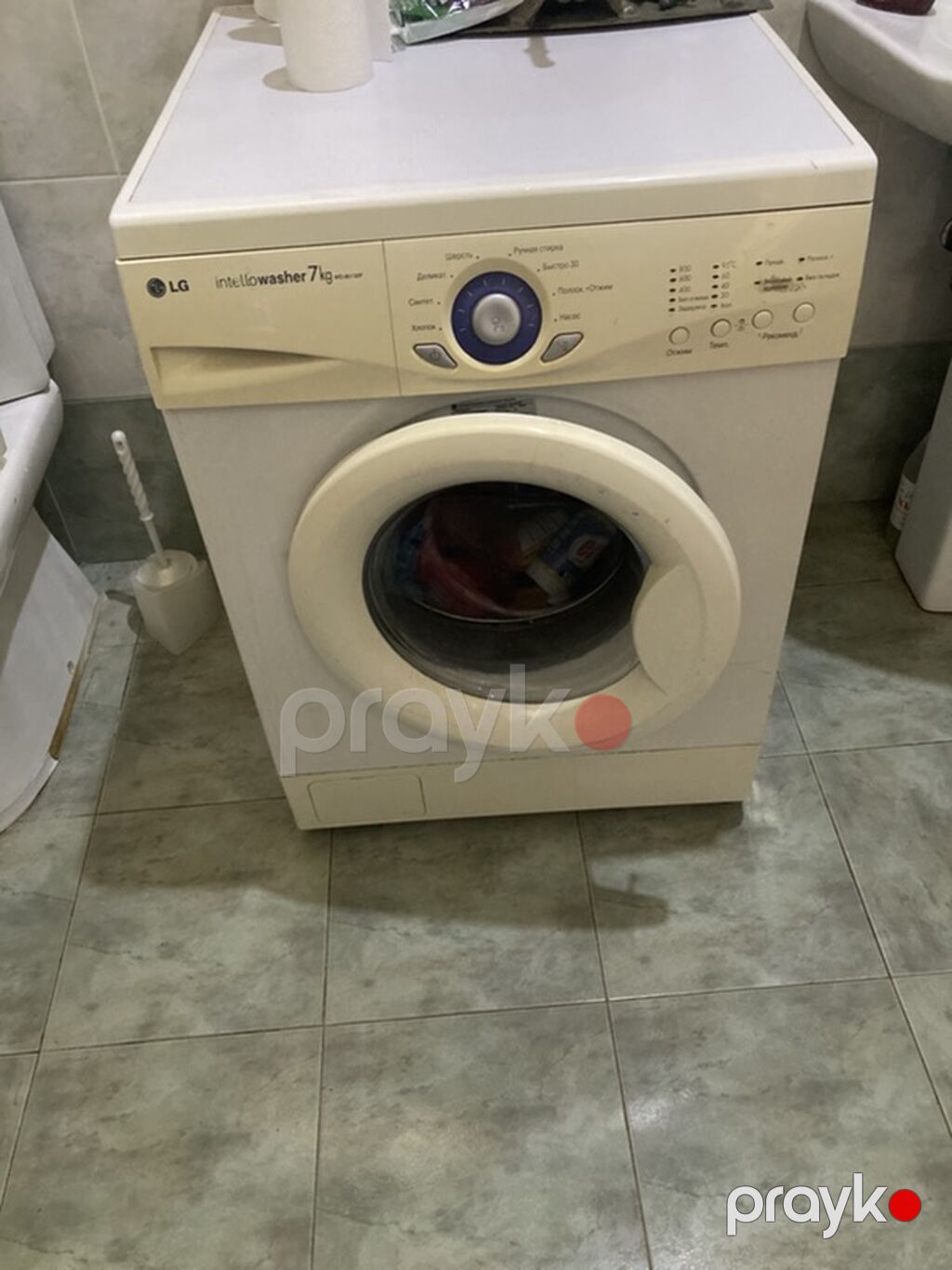 LG Intellowasher 7 kg, ön yükləməli paltaryuyan maşın. Xüsusiyyətlər — Çamaşır maşınları, Bakı (2)