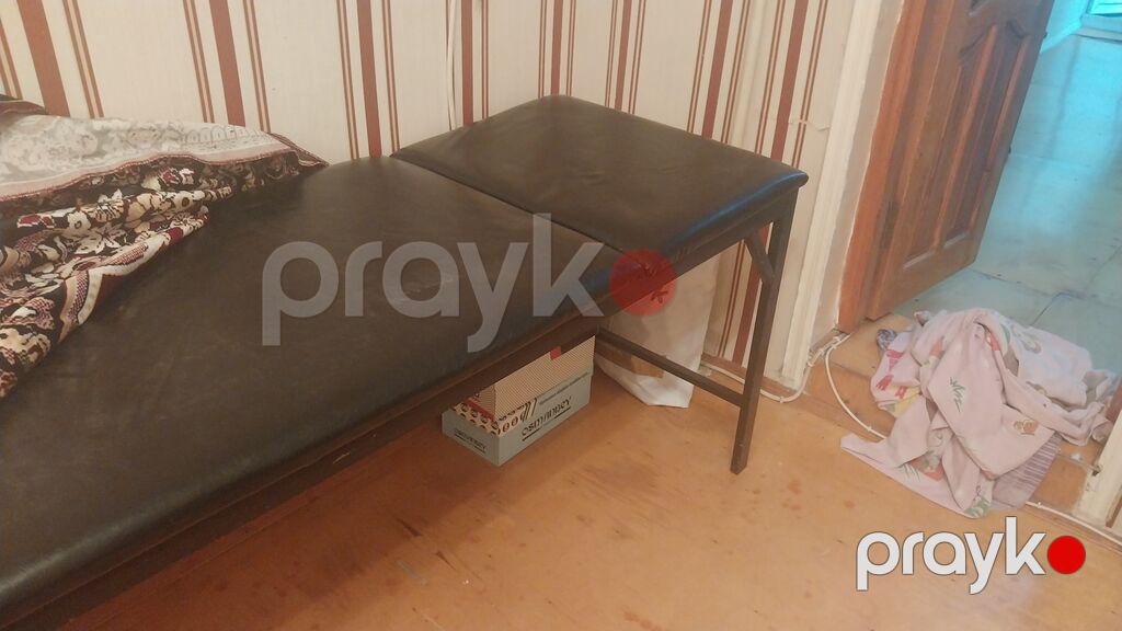 Masaaj/medikal çarpayı tipli kuşetka - Rəng: qara - Material: süni — Salon mebeli, Bakı