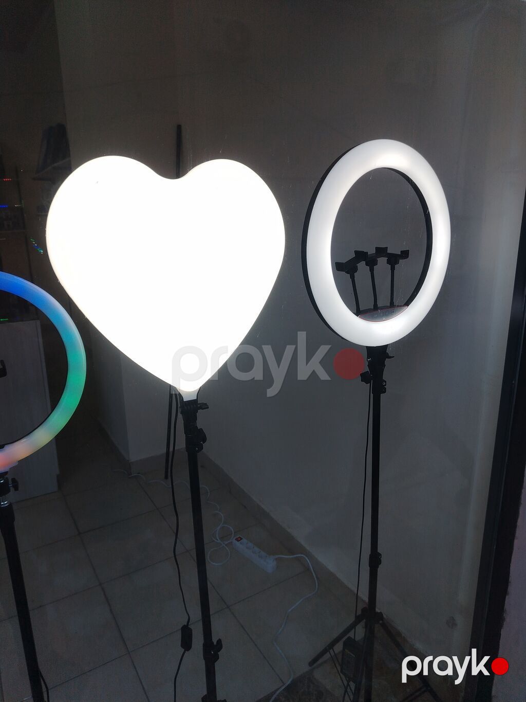 RL-520 LED Soft Ring Light – ürək formalı işıq - Yumşaq, bərabər işıq — İşıq avadanlığı və aksesuarlar, Bakı (2)