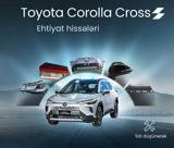 Toyota Corolla Cross ehtiyat hissəsi — Autoban Japan