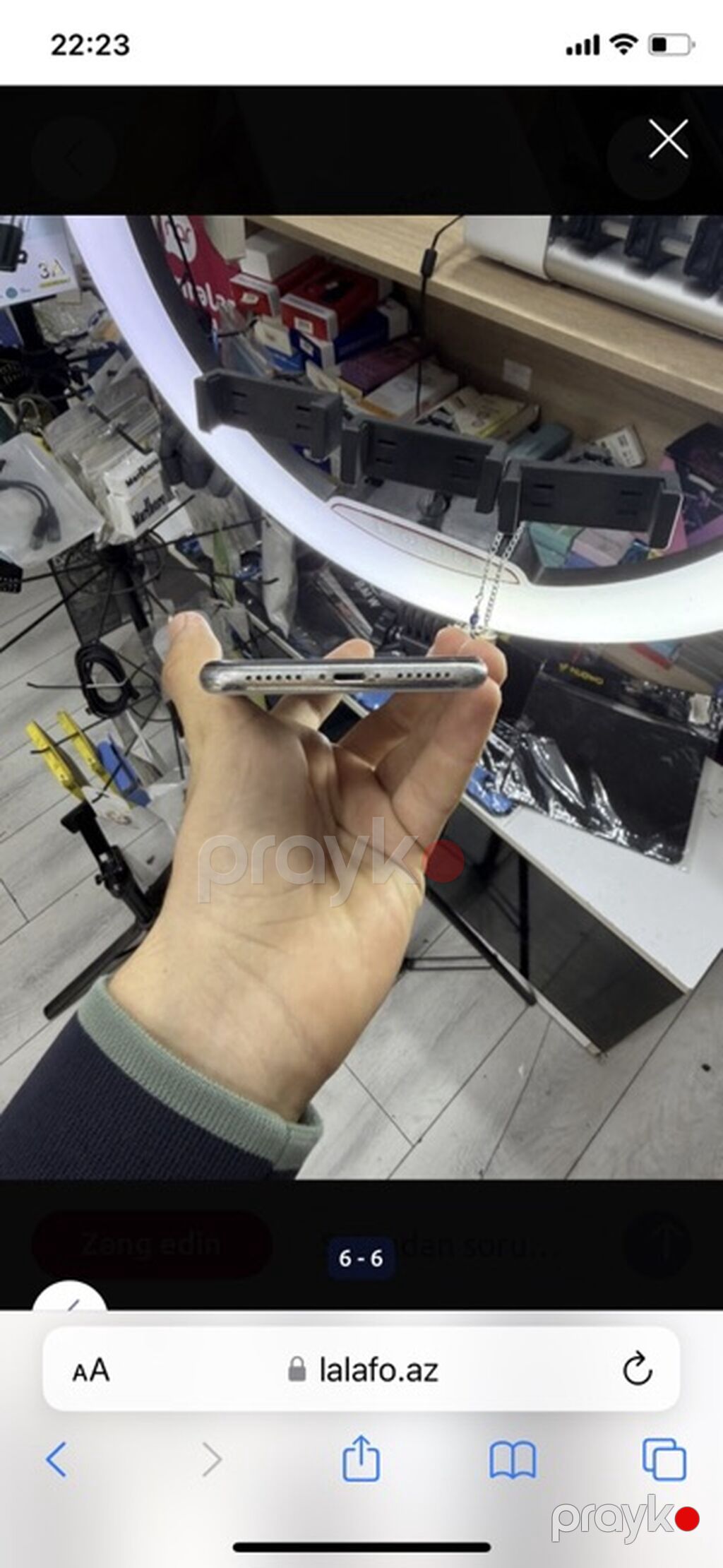 IPhone X, Gümüşü, Face ID — Apple iPhone, Bakı (6)