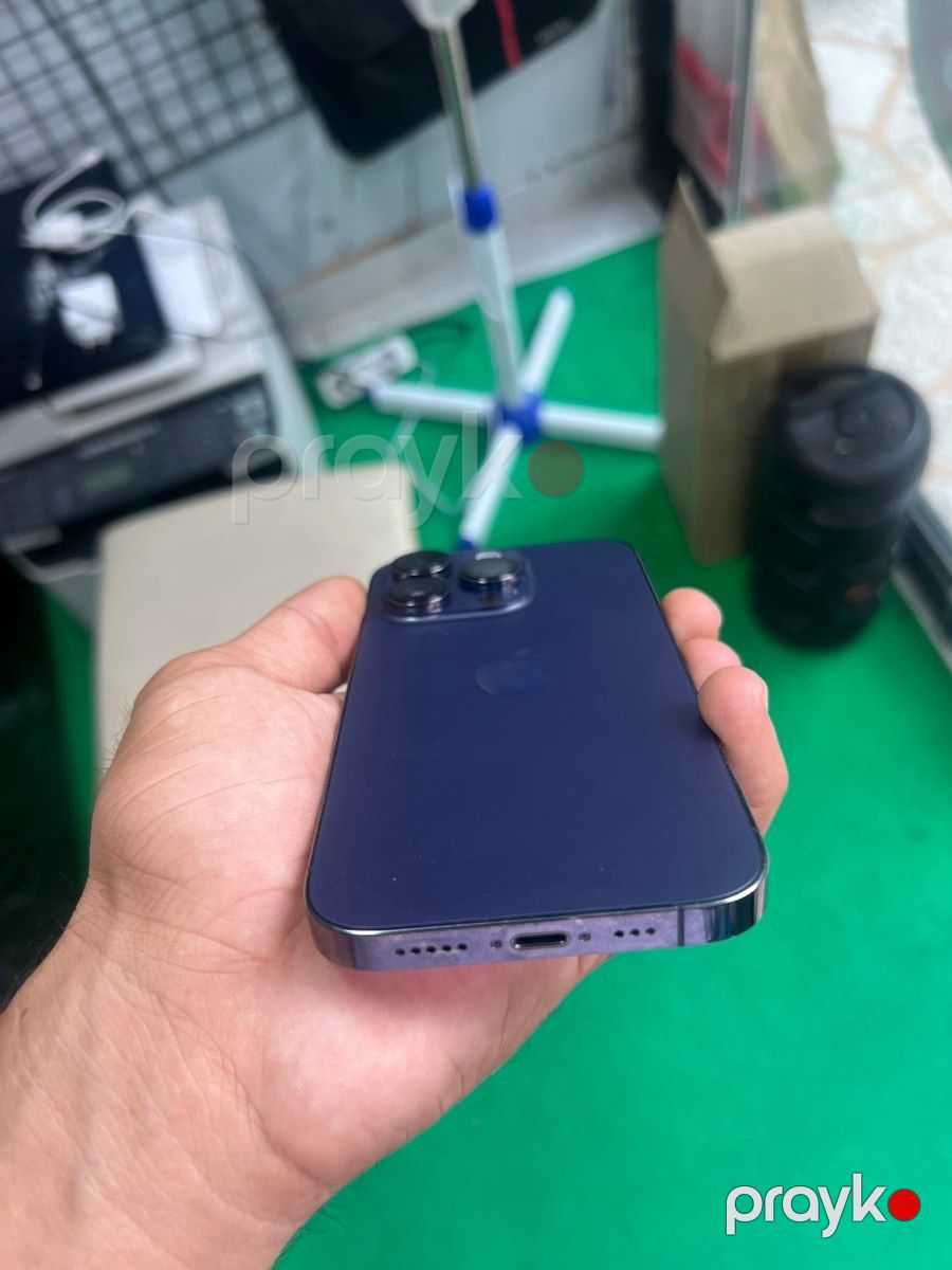 Apple iPhone 14 Pro Deep Purple 128GB/6GB — Smartfonlar, Xırdalan (2)