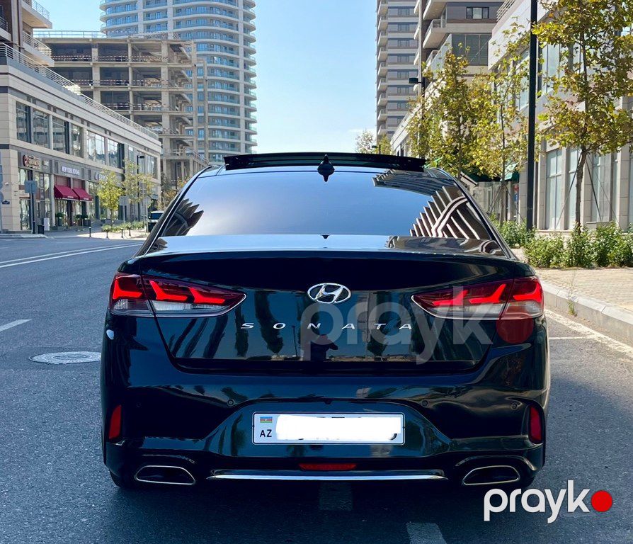Hyundai Sonata, 2.4 L, 2017 il, 147 000 km — Avtomobillər, Bakı (2)