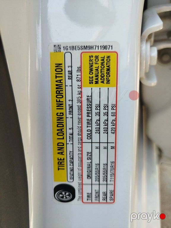Chevrolet Cruze, 1.4 L, 2016 il, 222 000 km — Avtomobillər, Bakı (5)
