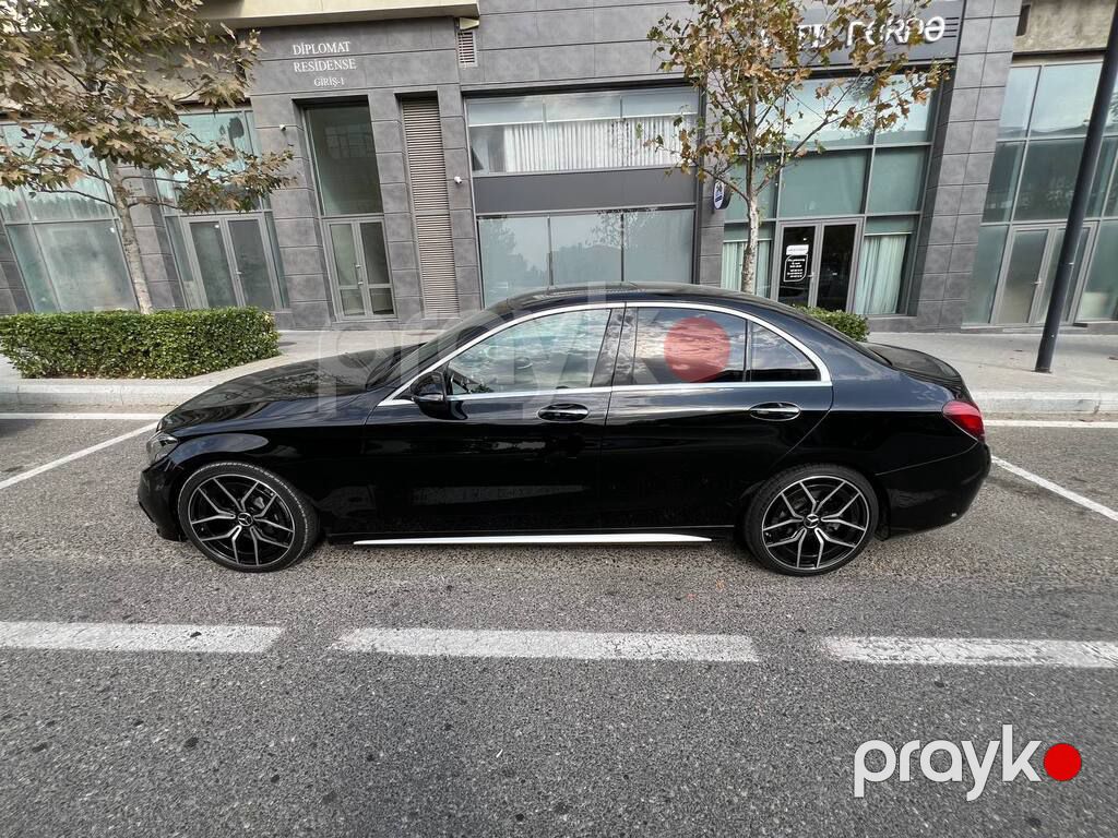 Mercedes C 300, 2.0 L, 2021 il, 110 000 km — Avtomobillər, Bakı (7)