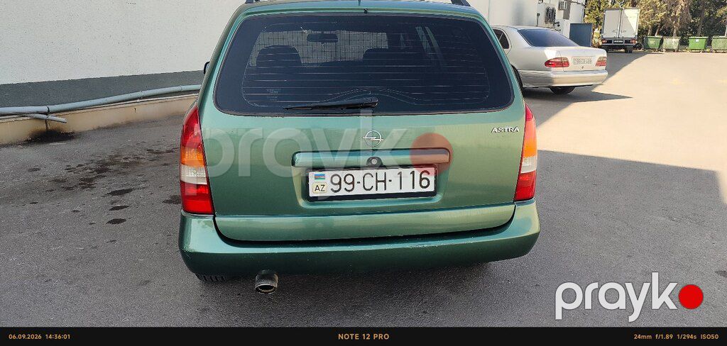 Opel Astra, 1.6 L, 1998 il, 305 000 km — Avtomobillər, Ucar (3)