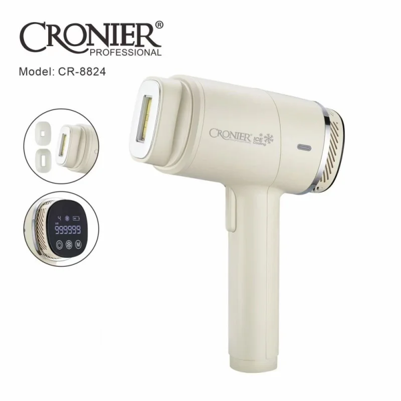 Lazerli epilyator Cronier CR-8824 White — Ev texnikası, Bakı (3)