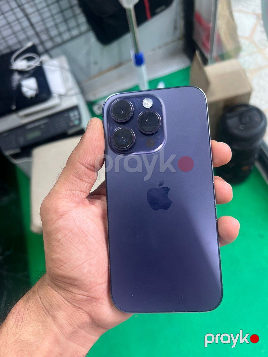Apple iPhone 14 Pro Deep Purple 128GB/6GB — Smartfonlar, Xırdalan (3)