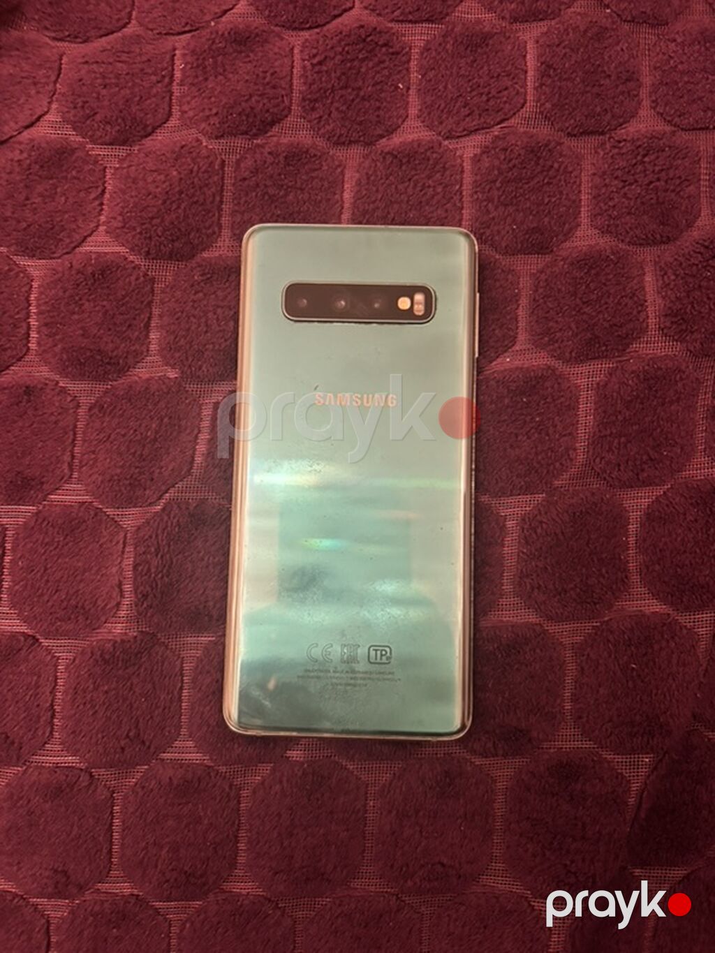 Samsung Galaxy S10, 128 GB, rəng - Yaşıl, Simsiz şarj — Samsung, Bakı (2)