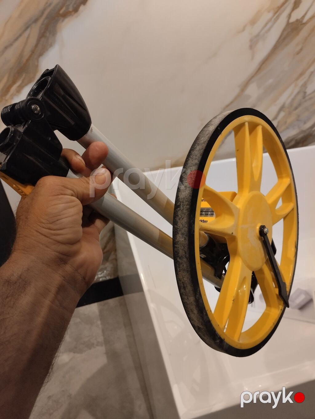 Ölçmə Təkəri (Measuring Wheel) - Mexaniki sayğaclı məsafə ölçən təkər — Ölçü alətləri, Bakı (2)