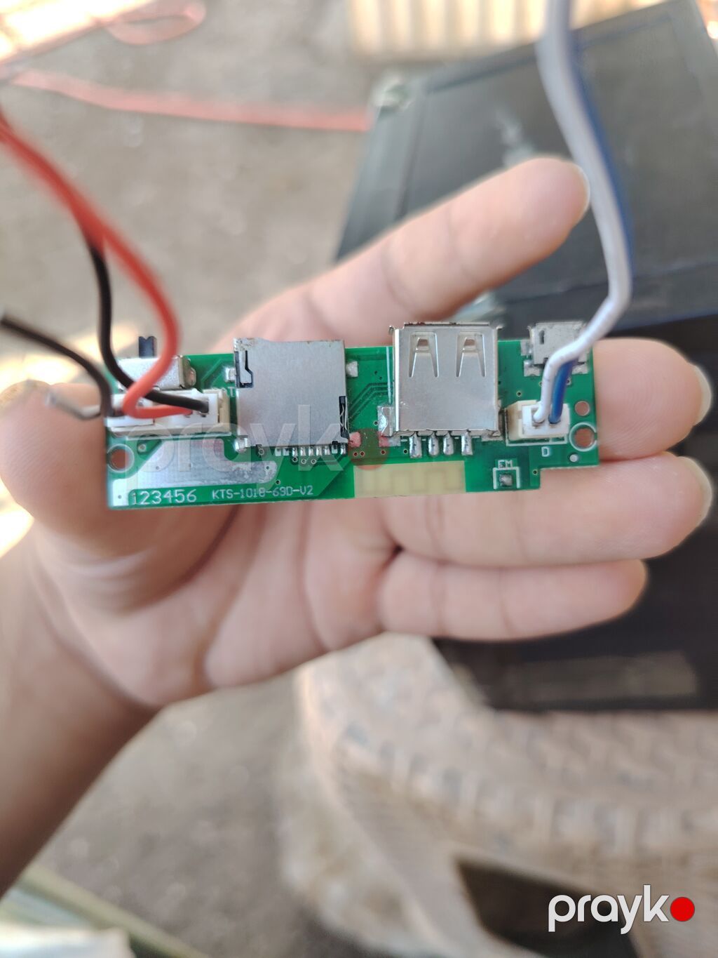 Bluetooth audio modul (KTS-1018-SD0-V2) Mini 5-15w arası buletoth səs — Digər, Masallı (2)