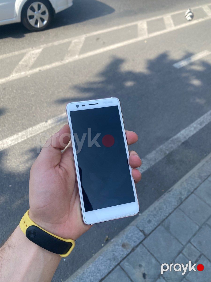 Nokia 3.1 White/Iron 16GB/2GB — Smartfonlar, Bakı (4)