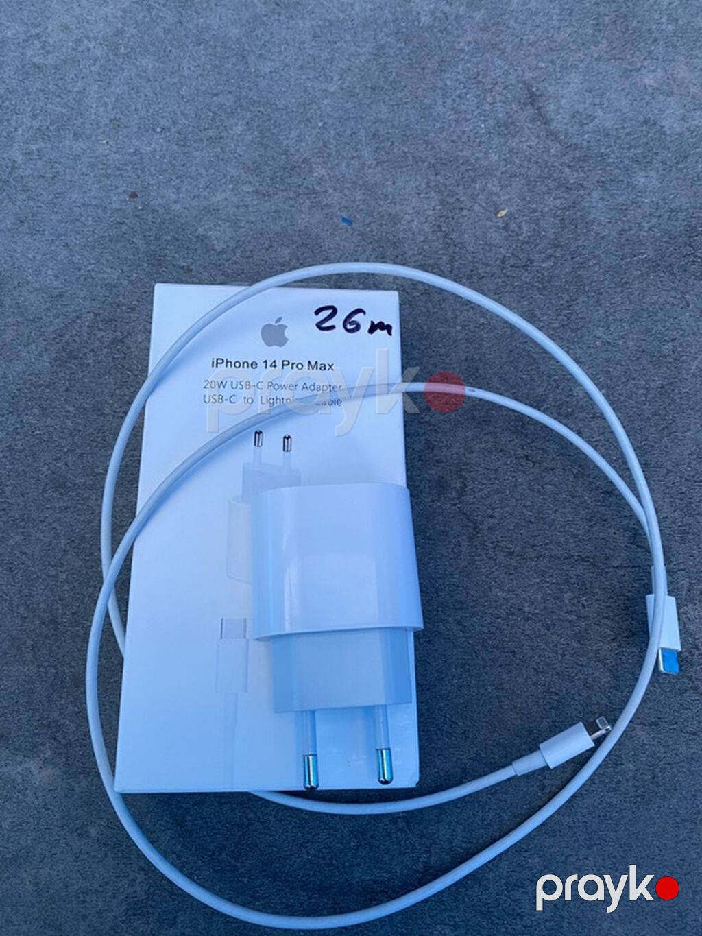 Məhsul: iPhone 14 Pro Max üçün Usb‑c sürətli enerji adapteri və kabel — Şarj cihazları, Xaçmaz (2)