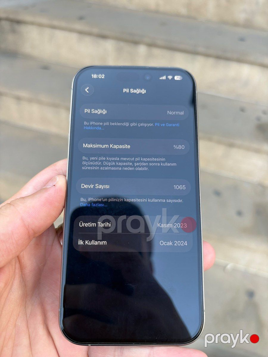 Apple iPhone 15 Pro Natural Titanium 128GB/8GB — Smartfonlar, Bakı (2)