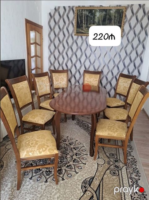 Masa dəst satilir 8 oturacaq var Masa acilir Qiymət 220 azn Ünvan — Digah