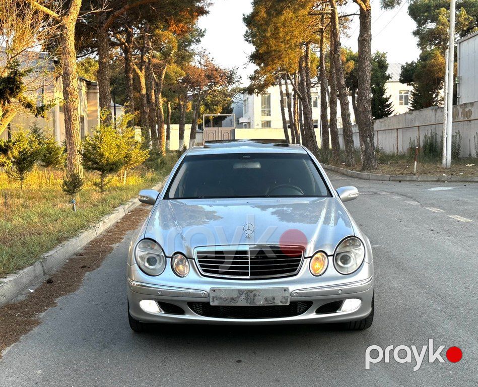 Mercedes E 270, 2.7 L, 2002 il, 302 000 km — Avtomobillər, Bakı (4)