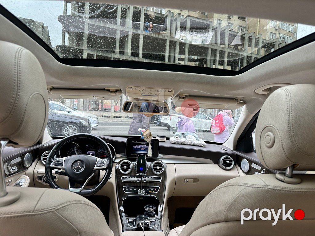 Mercedes C 300, 2.0 L, 2016 il, 141 000 km — Avtomobillər, Bakı (12)