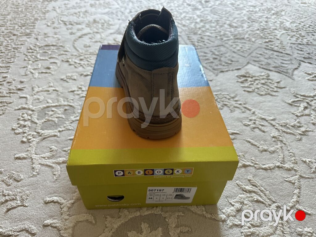 Rəng - Boz Botinkalar, Pablosky, Ölçü: 38, Oğlan üçün — Uşaq ayakkabısı, Digah (4)