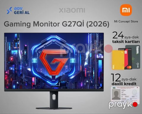 Xiaomi Gaming Monitor G27Qi 2026 — Bakı
