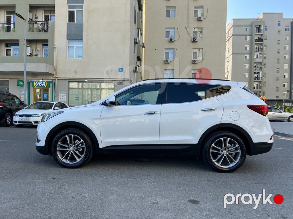 Hyundai Santa Fe, 2.0 L, 2016 il, 167 300 km — Avtomobillər, Bakı (9)