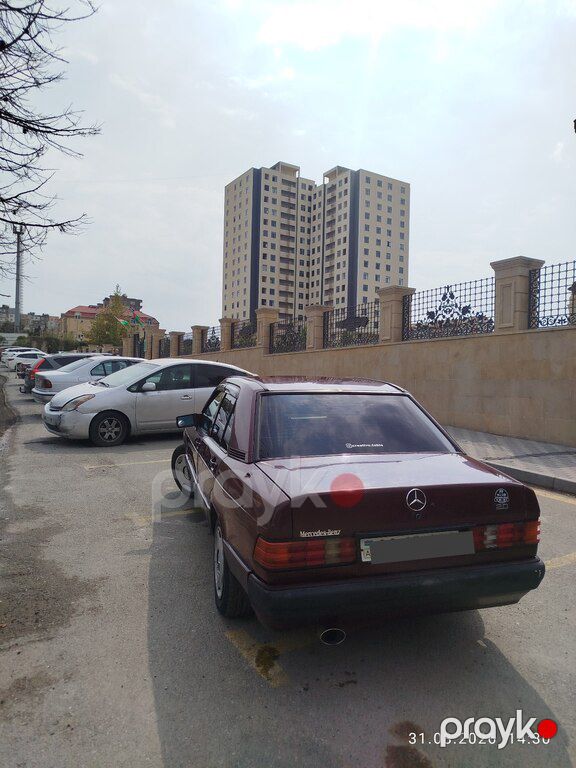 Mercedes 190, 1.8 L, 1992 il, 333 336 km — Avtomobillər, Bakı (3)