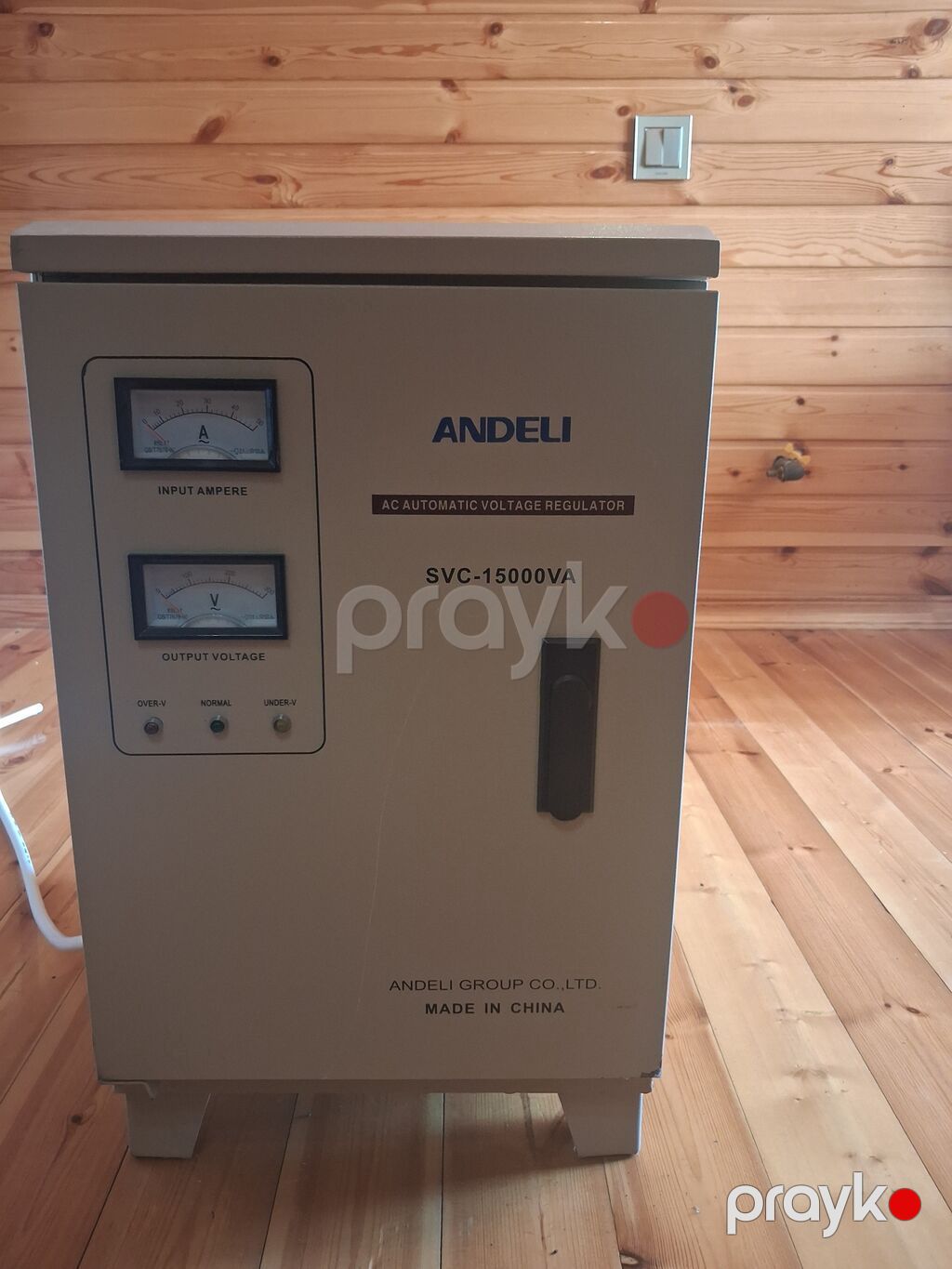 Anddelı SVC-15000VA – AC Avtomatik Gərginlik Tənzimləyicisi - Model — Gərginlik stabilizatoru, Novxanı