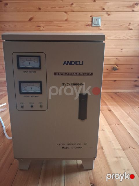 Anddelı SVC-15000VA – AC Avtomatik Gərginlik Tənzimləyicisi - Model — Novxanı