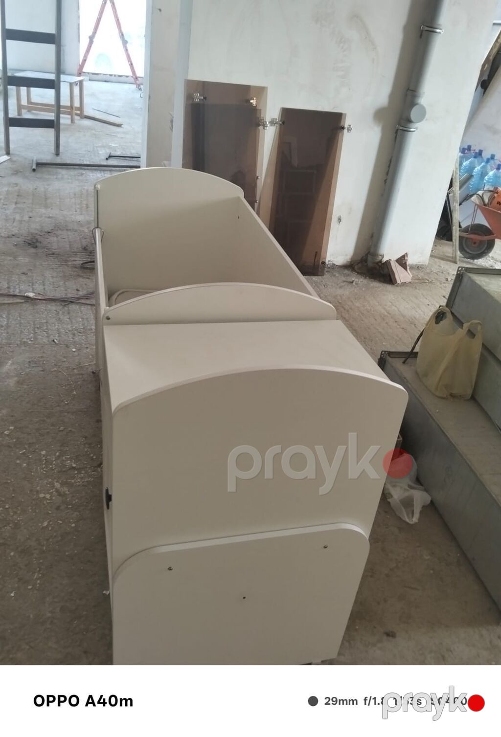 Uşaq beşiyi – kombinə edilmiş model - Rəng: ağ (neytral dizayn, uşaq — Bəşikləri, Bakı (6)