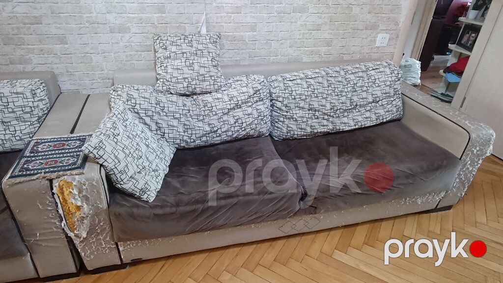İşlənmiş, Divan, Divan, Bazasız, Açılmayan — Yumşaq mobilya dəstləri, Bakı