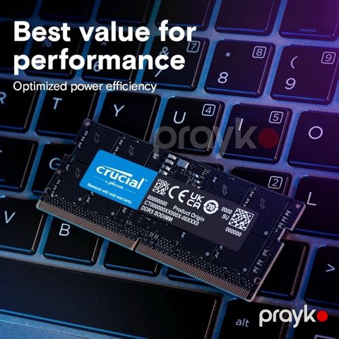 Operativ yaddaş “Crucial 16GB DDR5 SoDIMM 5600MHz” — Bakı