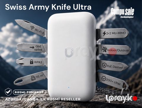 Access Point UniFi Swiss Army Knife — Bakı