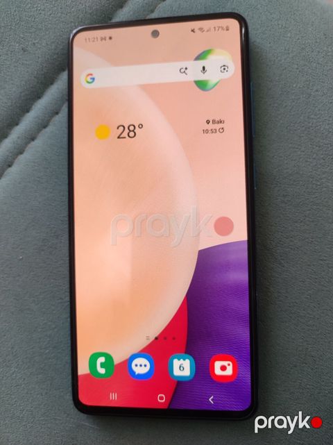 Samsung Galaxy A51, rəng - Mavi, Barmaq izi — Xırdalan