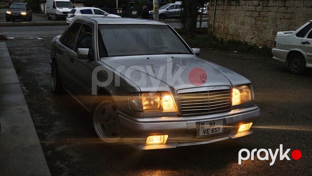 Mercedes E 320, 3.2 L, 1994 il, 200 539 km — Avtomobillər, Sumqayıt (9)