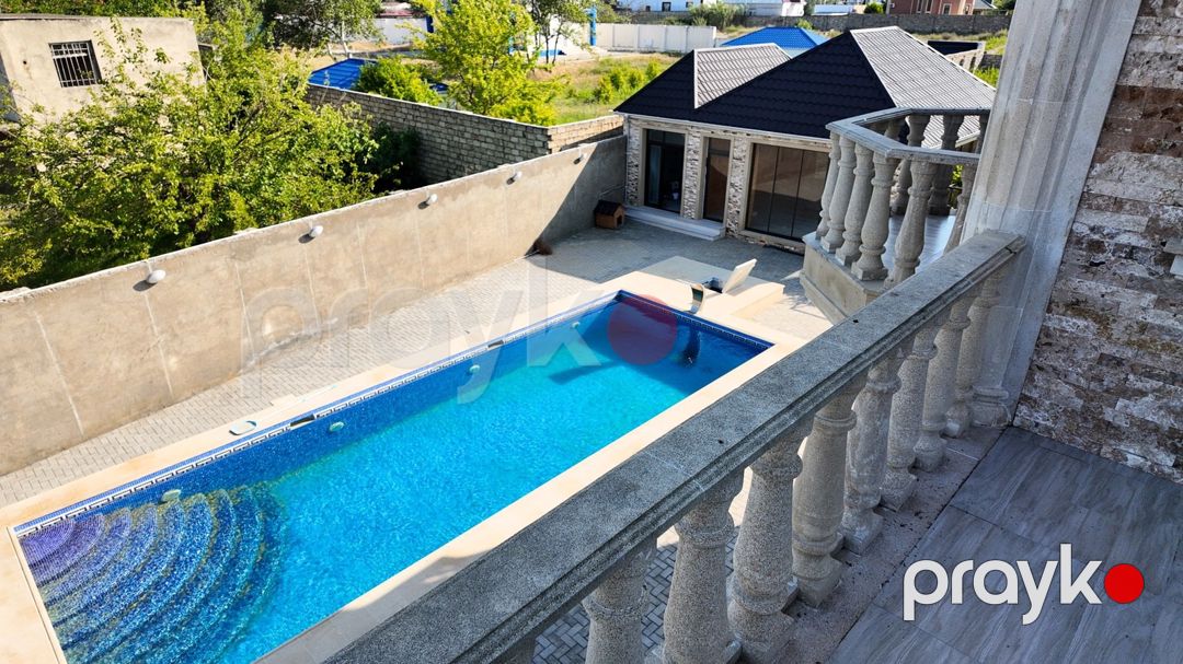 Satılır 5 otaqlı həyət evi/bağ evi 400 m² — Ev, villa, Bakı (4)