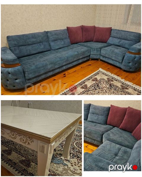 Endirim edildi. Künc divan satılır jurnalnı ilə birgə 300₼.Təcili — Bakı