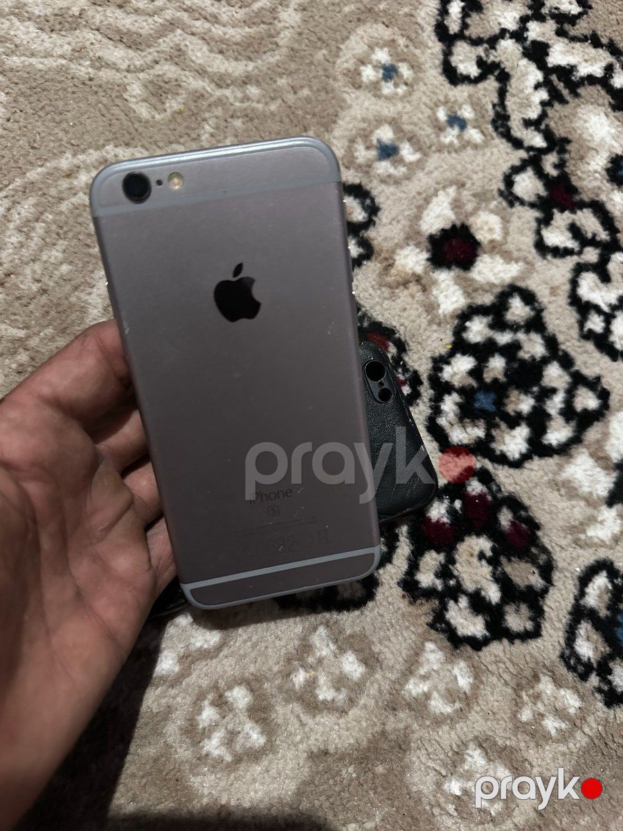 Apple iPhone 6S Silver 32GB — Smartfonlar, Bakı (4)