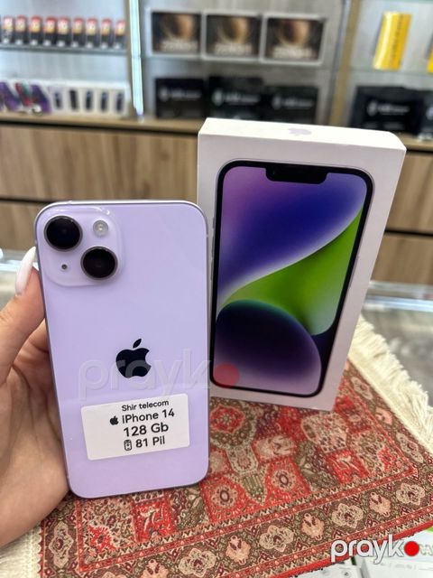 Apple iPhone 14 Purple 128GB/6GB — Bakı