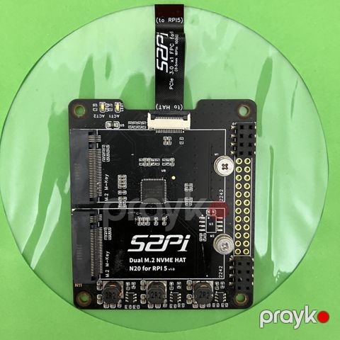 52Pi Dual M.2 NVMe HAT N20 — Bakı
