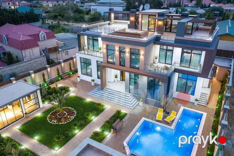 İcarəyə verilir 6 otaqlı həyət evi/bağ evi 540 m² — Ev, villa, Bakı