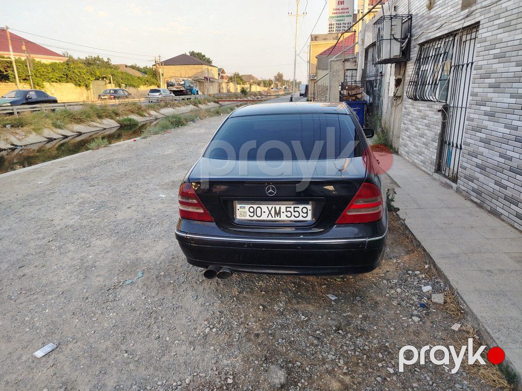 Mercedes C 200, 2.0 L, 2000 il, 356 600 km — Avtomobillər, Bakı (6)