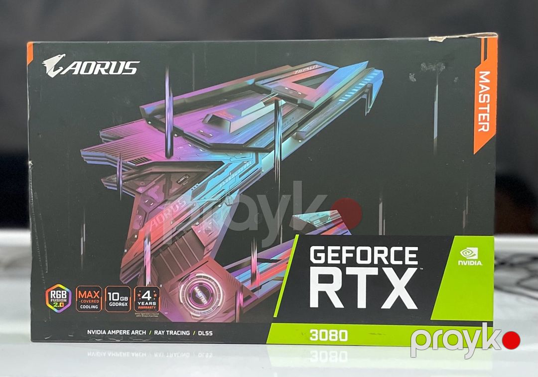 Aorus GeForce RTX 3080 video kart — Kompüterlər və noutbuklar, Bakı (3)