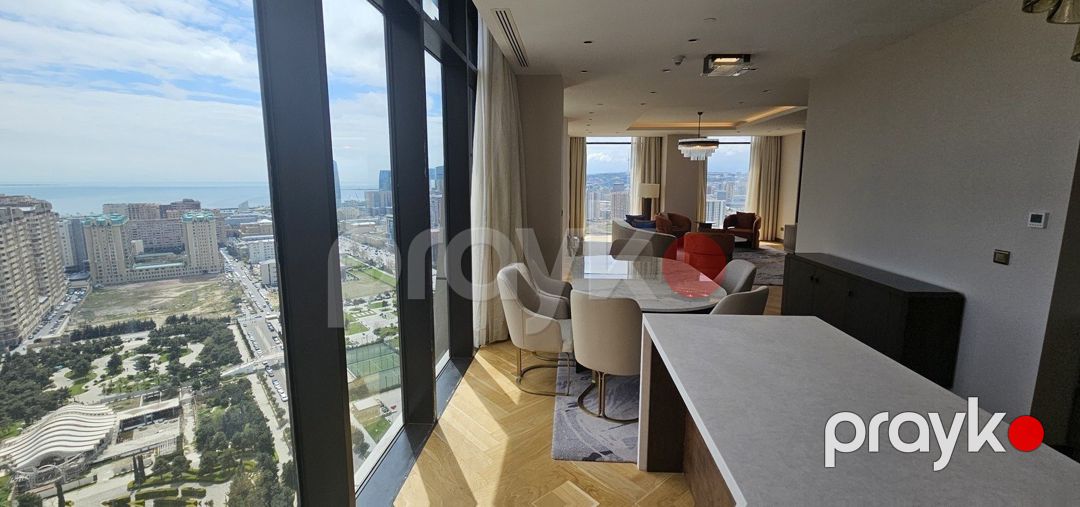 İcarəyə verilir 3 otaqlı yeni tikili 170 m² — Mənzil, Bakı (4)