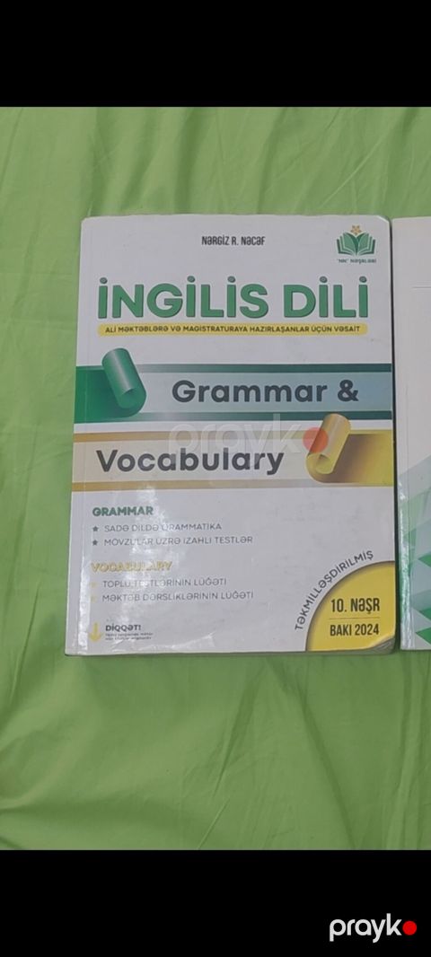 İçərisi təmizdir yeni kimidir. Məhsul: “İngilis Dili – Grammar & — Bakı