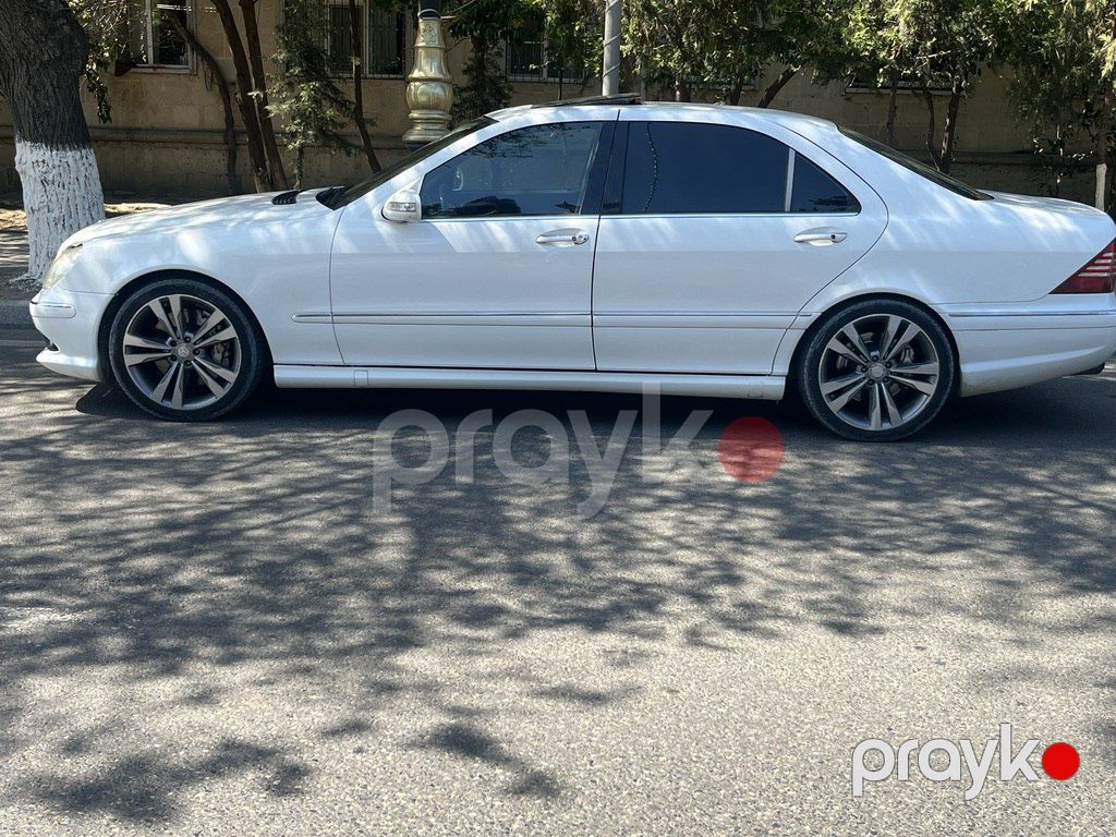 Mercedes S 55 AMG, 5.4 L, 2004 il, 240 000 km — Avtomobillər, Bakı (7)